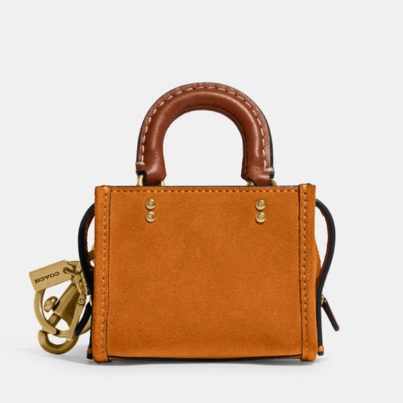 🥰 Coach Mini Rogue Bag Charm - Picture 1 of 7